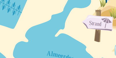Nieuw: halte Strand