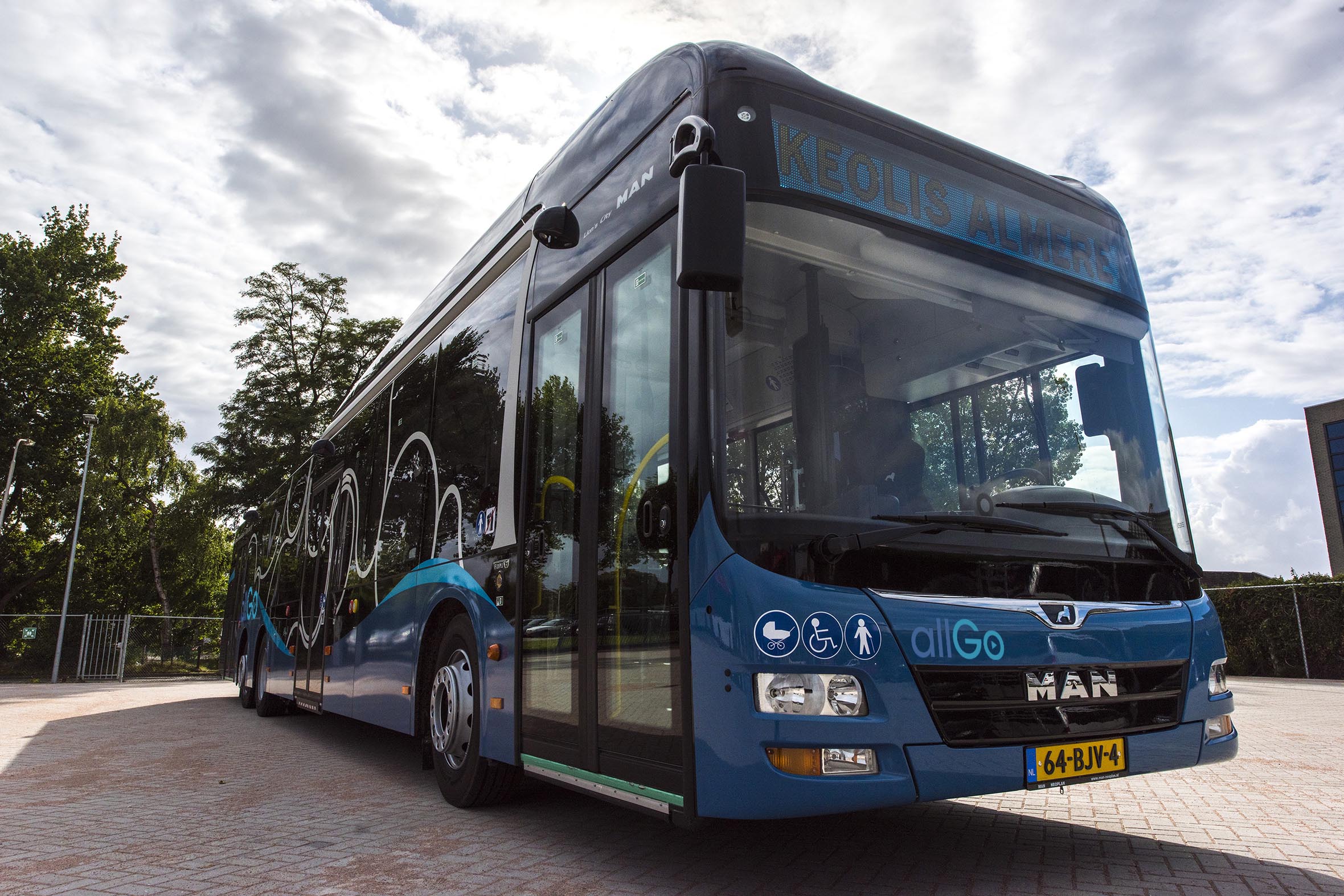 allGo bussen speciaal ontworpen voor Almere
