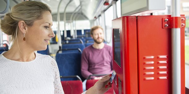 Rode kaartautomaat in AllGo bus verdwijnt