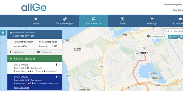 Comfortabel op reis met onze nieuwe drukte-indicator