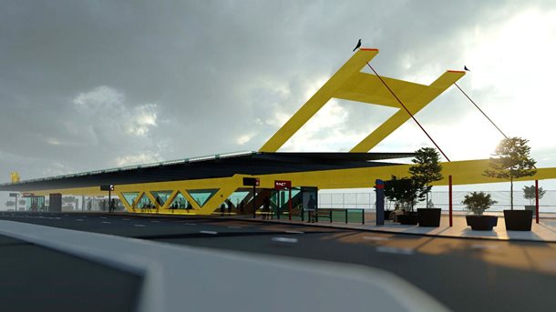 Busstation 't Oor voor drie maanden afgesloten vanwege bouw overkapping
