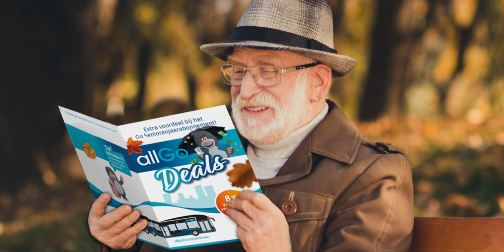 Nieuwe allGo deals Go Senioren Jaarabonnement