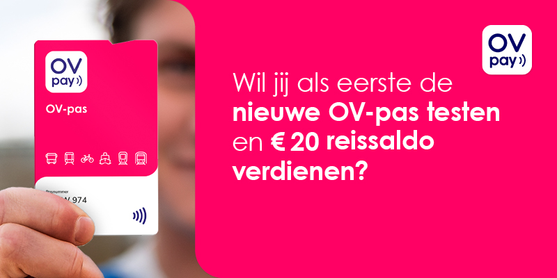 Reis je met Go Almere Vrij? Doe mee met de proef
