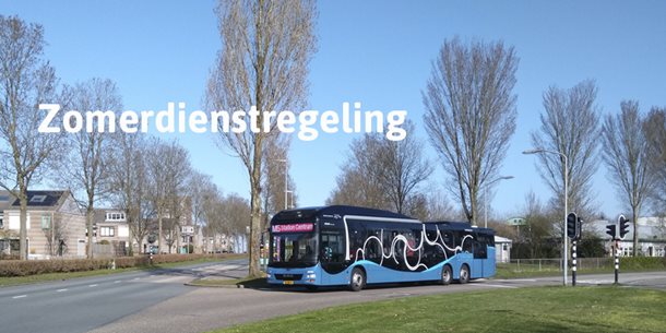 Zomerdienstregeling per 7 juli